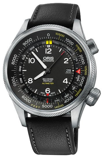 Oris Big Crown ProPilot Altimeter with Feet-Scale