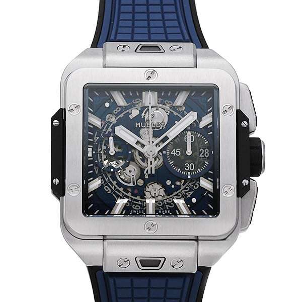 Hublot Square Bang Unico Titanium Blue 42 mm 821.NX.5170.RX