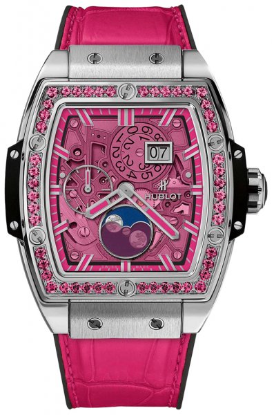 Hublot Spirit of Big Bang Moonphase Titanium Pink 42mm Hublot Spirit of Big Bang Moonphase Titanium Pink 42mm