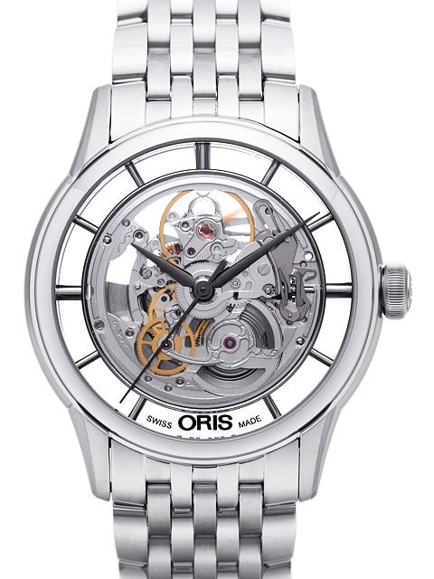 oris skeleton translucent
