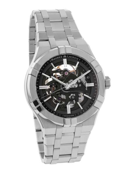 morio Amazon.com: Maurice Lacroix Aikon Automatic Skeleton 45mm