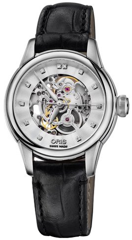 Oris Artelier Skeleton Diamonds