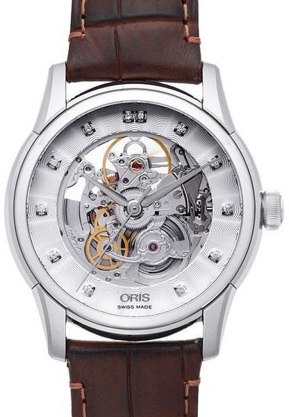 Oris Artelier Skeleton Diamonds