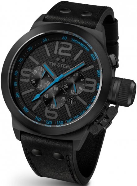 TW-Steel Canteen Chrono Cool Black