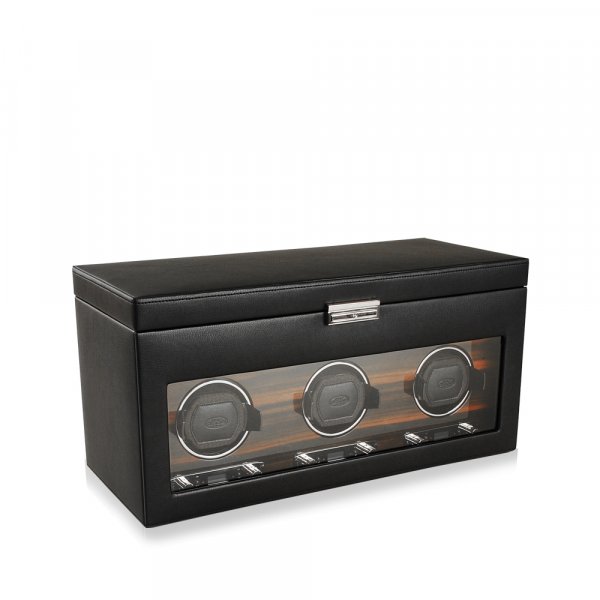 Wolf Watch Winder Roadstar 3+6 Black Wolf Watch Winder Roadstar 3+6 Black