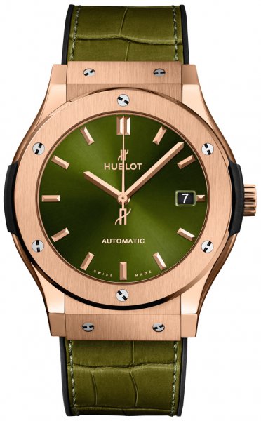 Hublot Classic Fusion King Gold Green 45mm Automatic