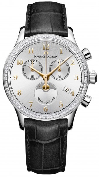 Maurice Lacroix Les Classiques Phase de Lune Chronographe Ladies