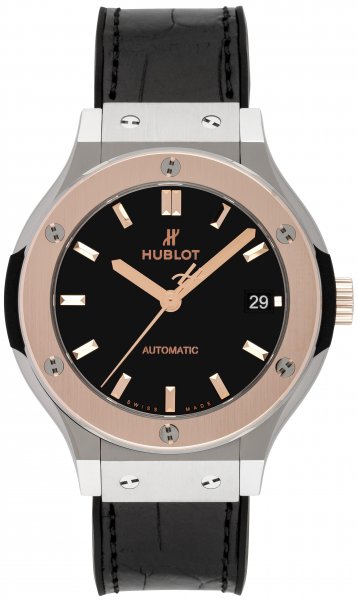 Hublot Classic Fusion 38mm Automatic Titanium King Gold Hublot Classic Fusion 38mm Automatic Titanium King Gold