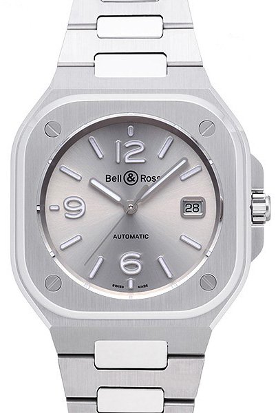 Bell \u0026 Ross BR 05 GREY STEEL - BR05A-GR 