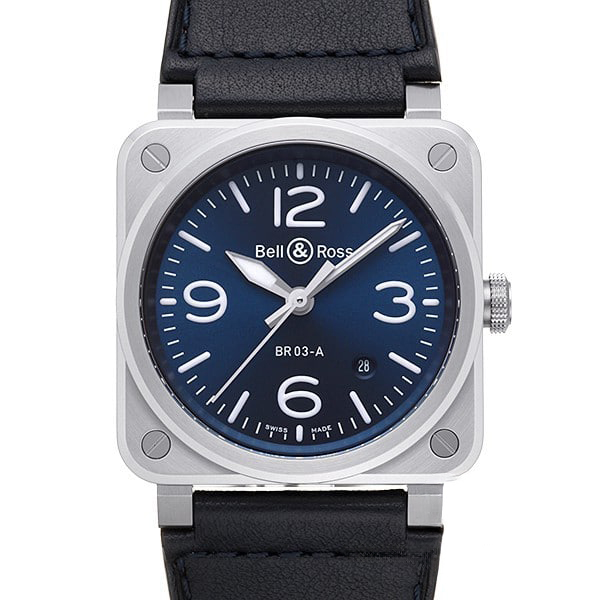Bell & Ross BR 03 BLUE STEEL BR03A-BLU-ST/SCA | Uhrinstinkt