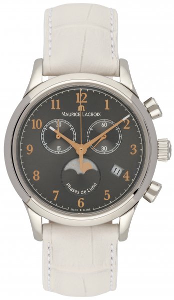 Maurice Lacroix Les Classiques Phase de Lune Chronographe Damen Maurice Lacroix Les Classiques Phase de Lune Chronographe Damen