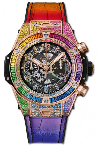 Hublot Big Bang Unico Rainbow King Gold 45 mm Hublot Big Bang Unico Rainbow King Gold 45 mm