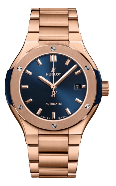 Hublot Classic Fusion Blue King Gold Bracelet 33 mm Hublot Classic Fusion Blue King Gold Bracelet 33 mm