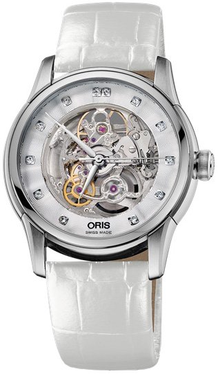 Oris Artelier Skeleton Diamonds