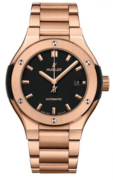 Hublot Classic Fusion King Gold Bracelet 33 mm