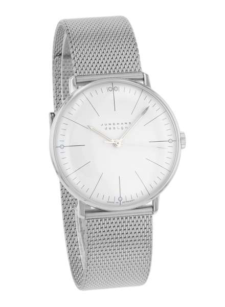 JUNGHANS Orologio Uomo Automatico 027/3501.02 - Made In Germany - Cassa 38mm Vetro Zaffiro - 5