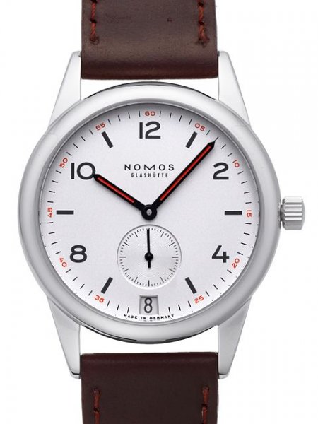 NOMOS Glashutte Club Date 733 Uhrinstinkt