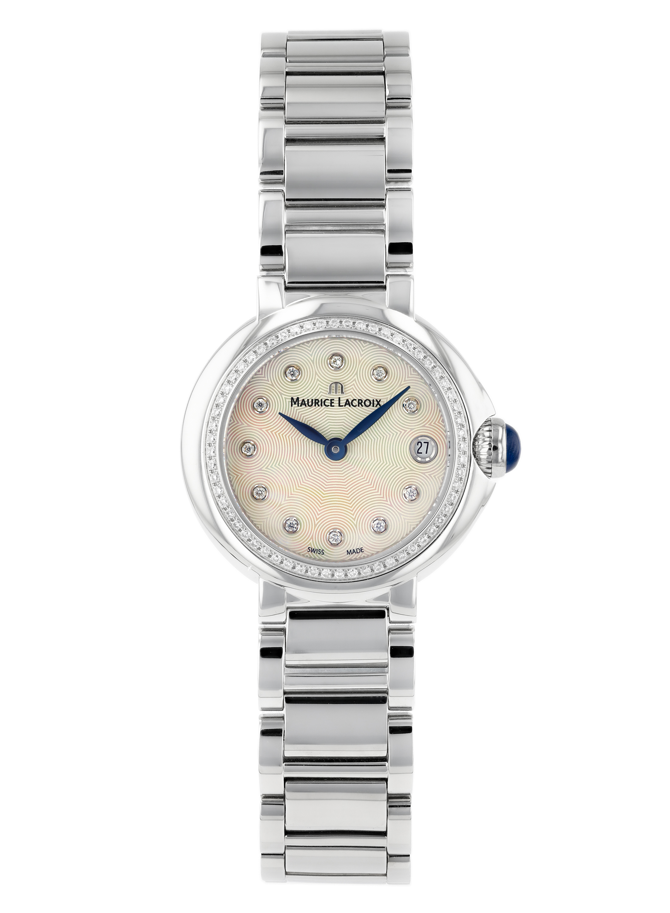 MAURICE LACROIX 腕時計 FA1003-SD502-170-1 フィアバ デイト Amazon.co.jp: Maurice Lacroix Women's Fiaba Diamond 28mm