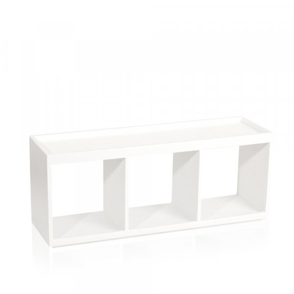 Wolf Watch Winder Collector Box Cubby White