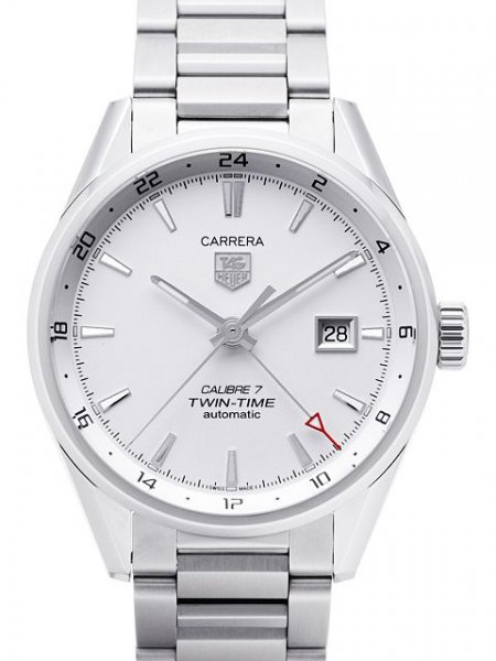 Tag Heuer Carrera Calibre 7 Twin-Time Automatic 41mm  |  Uhrinstinkt