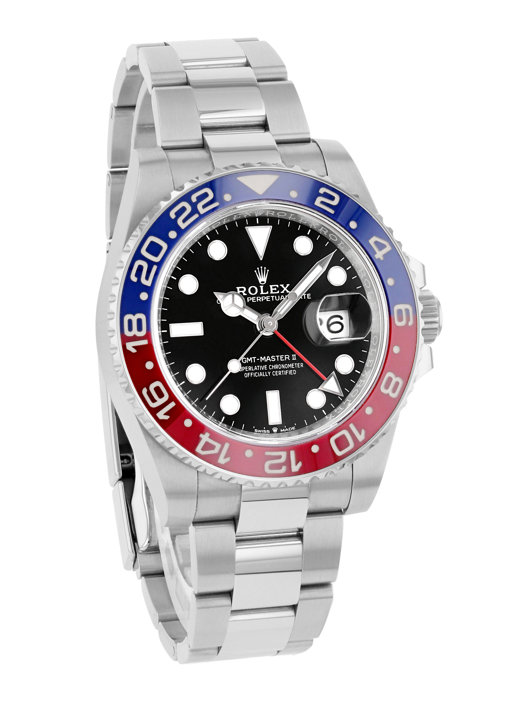 リゼロ Rolex GMT Master II Pepsi 126710 BLRO Steel Jubilee Calibre