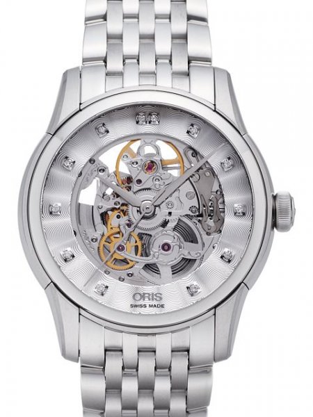 Oris Artelier Skeleton Diamonds