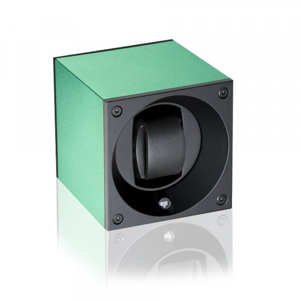 Swiss Kubik aluminium emerald green