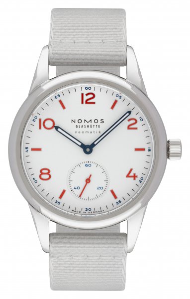 NOMOS Glashutte Club neomatik siren white