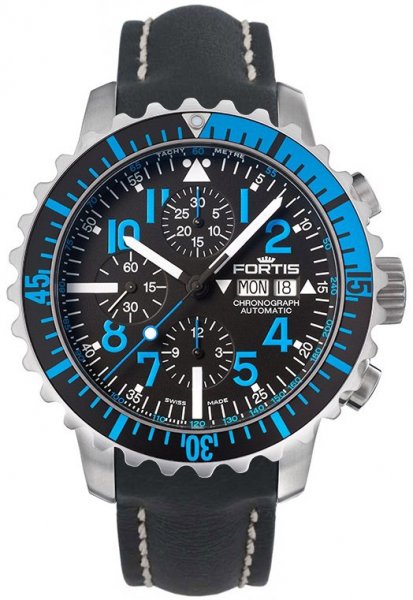 Fortis Marinemaster Blue Chronograph Fortis Marinemaster Blue Chronograph