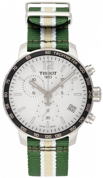 Tissot T-Sport Quickster Chronograph NBA Milwaukee Bucks Special Edition Tissot T-Sport Quickster Chronograph NBA Milwaukee Bucks Special Edition