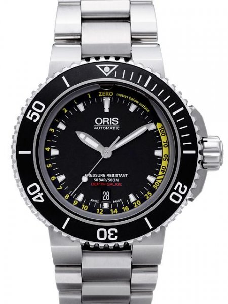 Oris Aquis Date Depth Gauge