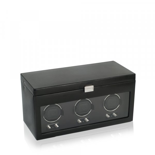 Wolf Watch Winder Heritage 3+6 Black