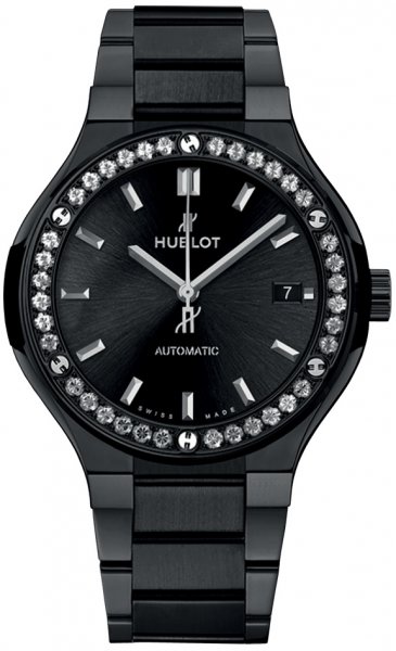 Hublot Classic Fusion Black Magic Bracelet Diamonds Automatic 38mm Hublot Classic Fusion Black Magic Bracelet Diamonds Automatic 38mm
