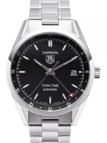 Tag Heuer Carrera Calibre 7 Twin-Time Automatic 39mm