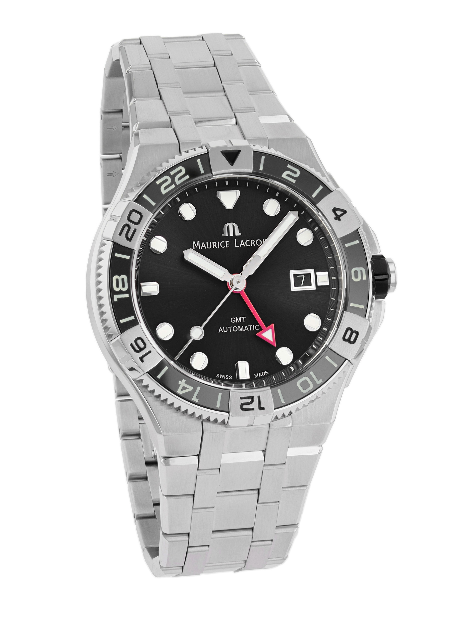 Maurice Lacroix Aikon Venturer GMT 43mm AI6158-SS002-330-1