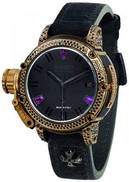U-Boat Chimera 40 Gold Bezel Black Diamond Limited Edition U-Boat Chimera 40 Gold Bezel Black Diamond Limited Edition