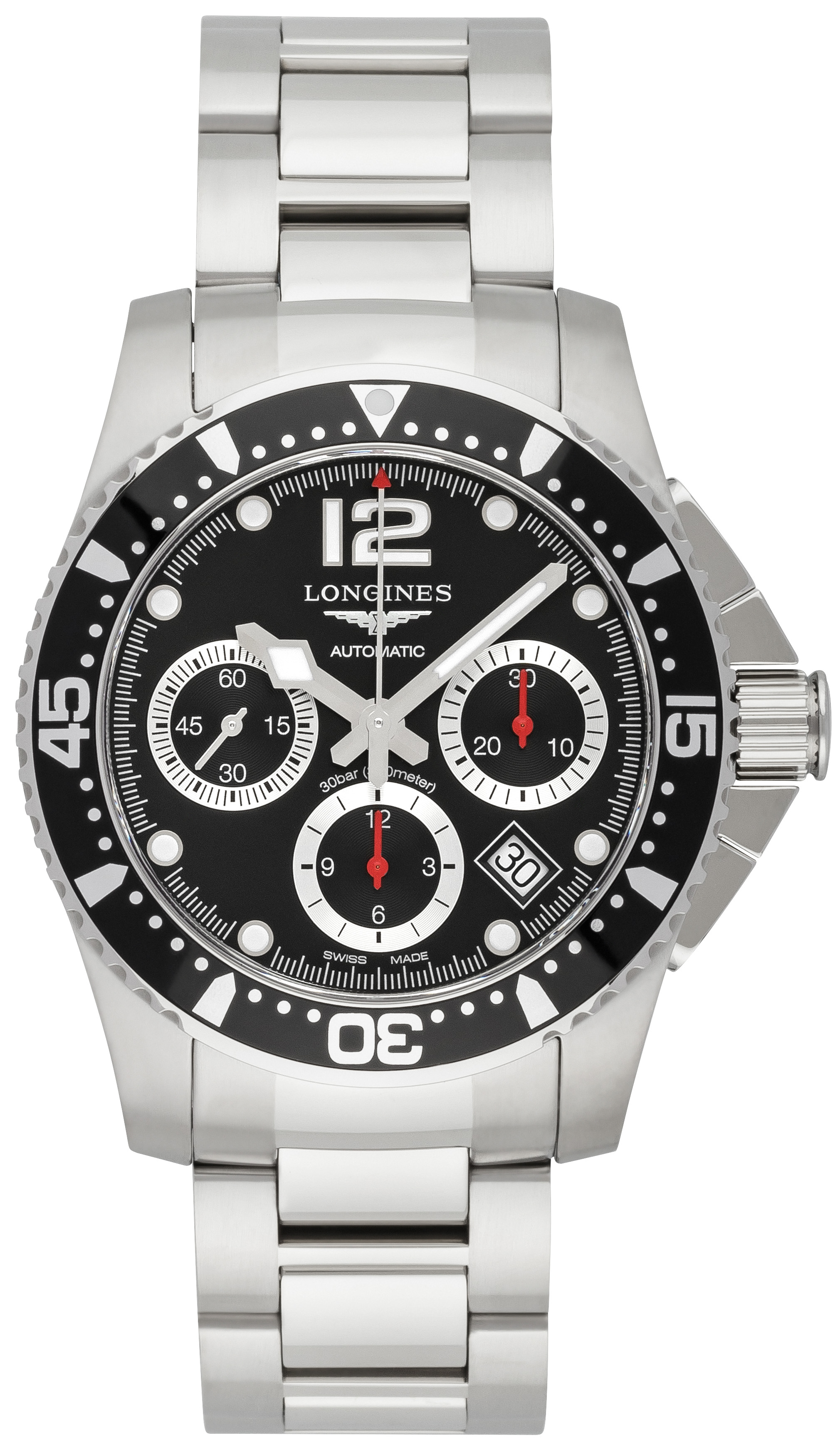 Longines Hydroconquest Automatic >> Longines Hydroconquest Column Wheel Automatic Chronograph Longines Hydroconquest Automatic >> Longines Hydroconquest Column Wheel Automatic Chronograph