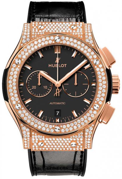 Hublot Classic Fusion 42mm Automatic Chronograph King Gold