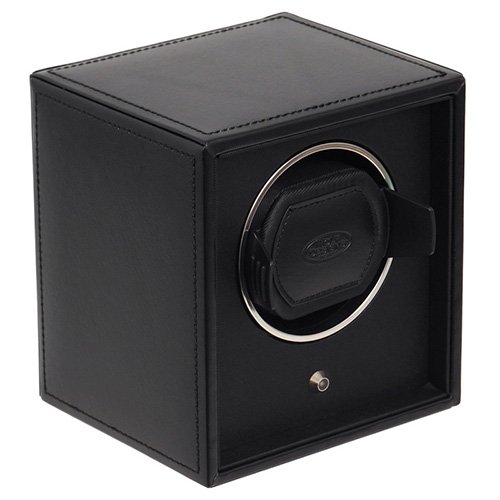 Wolf Watch Winder Cubby Black