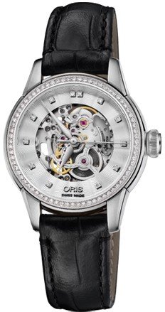 Oris Artelier Skeleton Diamonds