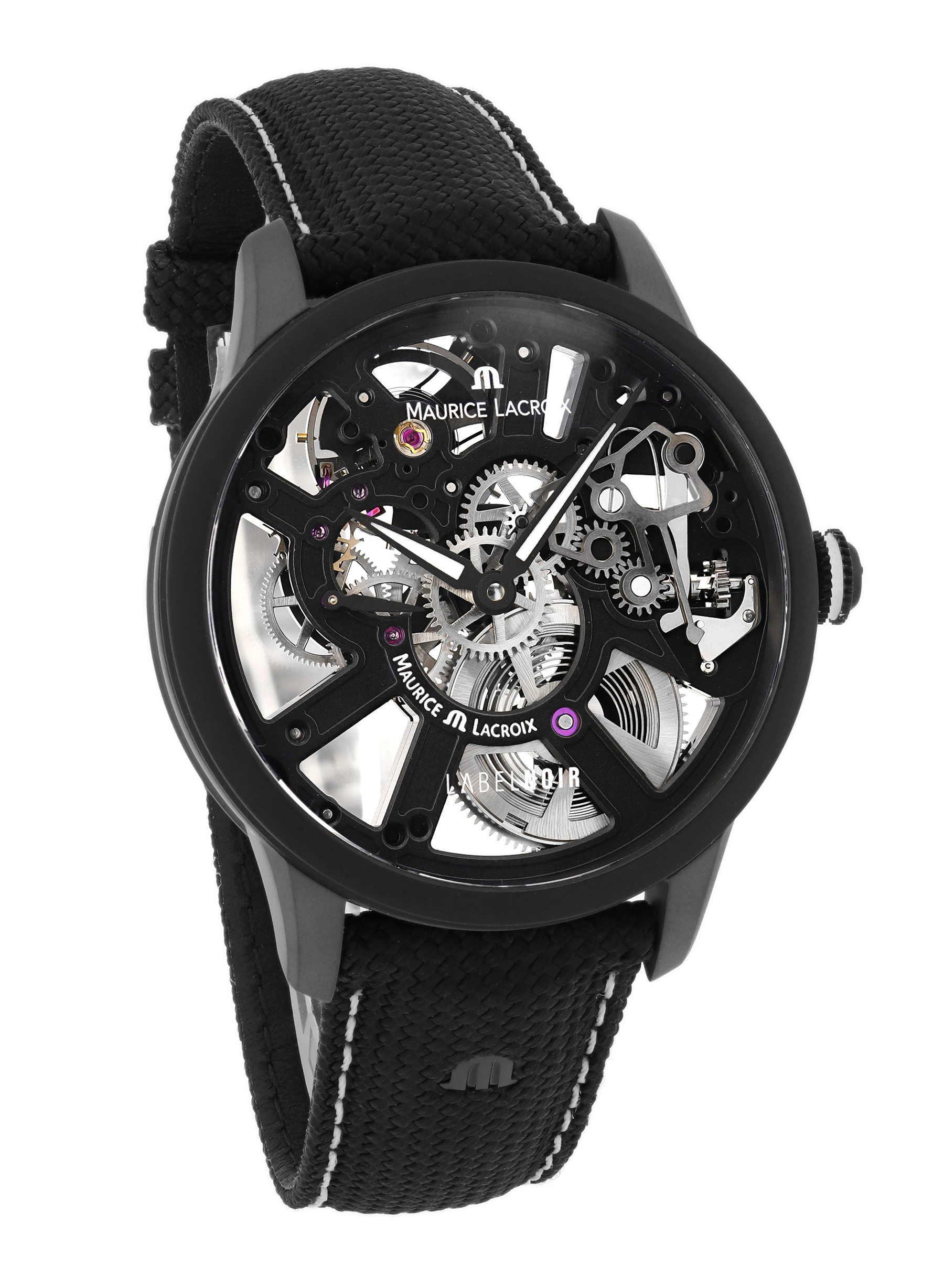 Maurice Lacroix Masterpiece Skeleton Label Noir MP7228-DLB04