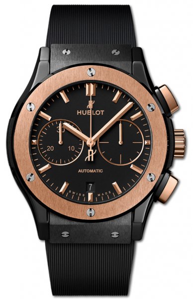 Hublot Classic Fusion Chronograph Ceramic King Gold 45 mm