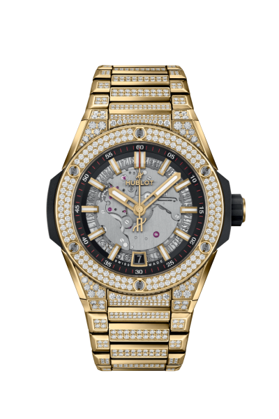 Hublot Big Bang Integrated Time Only Yellow Gold Pavé 40 mm Hublot Big Bang Integrated Time Only Yellow Gold Pavé 40 mm