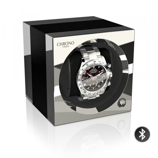 Chronovision One Bluetooth - Black anodized/Chrome Chronovision One Bluetooth - Black anodized/Chrome