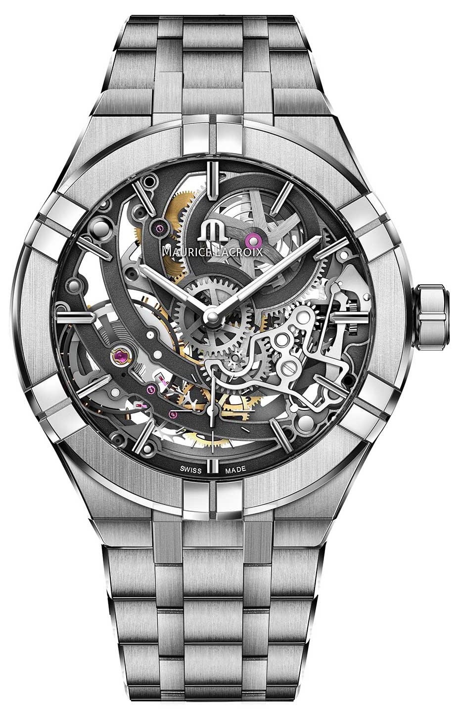 Maurice Lacroix Aikon Automatic Skeleton AI6028-SS002-030-1