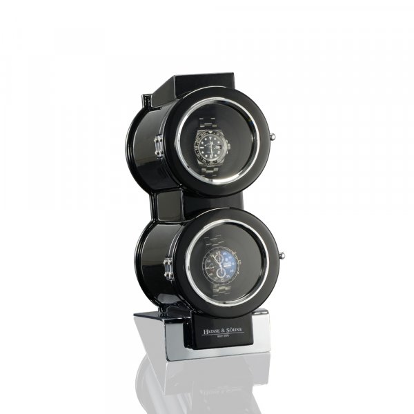 Heisse & Soehne Watch Winder Duo Black Heisse & Soehne Watch Winder Duo Black