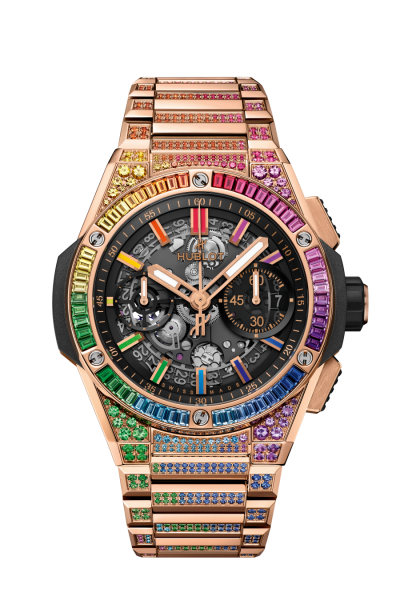 Hublot Big Bang Integrated King Gold Rainbow 42 mm