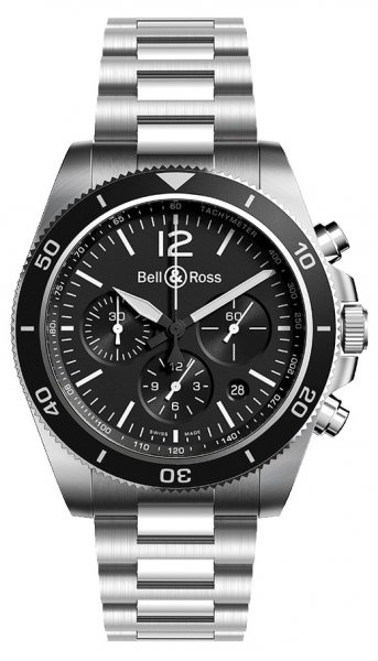 Bell & Ross BR V3-94 BLACK STEEL Bell & Ross BR V3-94 BLACK STEEL