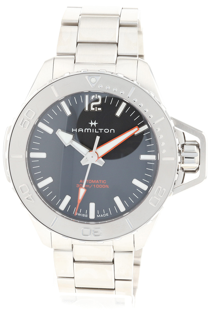 Hamilton Khaki Navy Frogman Auto H77815130 Uhrinstinkt