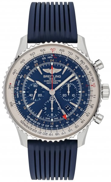 Breitling Navitimer GMT Aurora Blue Limited Edition